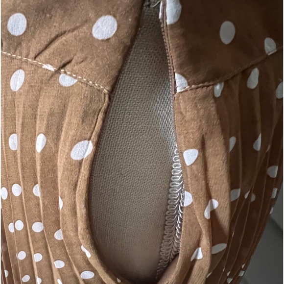 The Limited polkadots pleats midi skirt size S - Picture 5 of 10